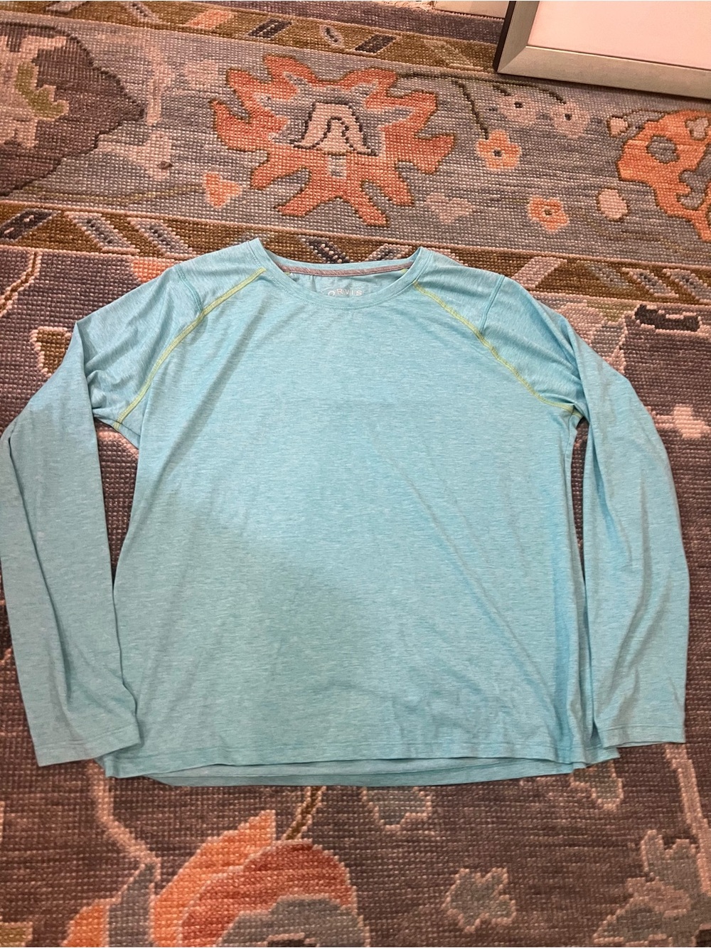 Orvis Turquoise Heather Trout Bum Tee